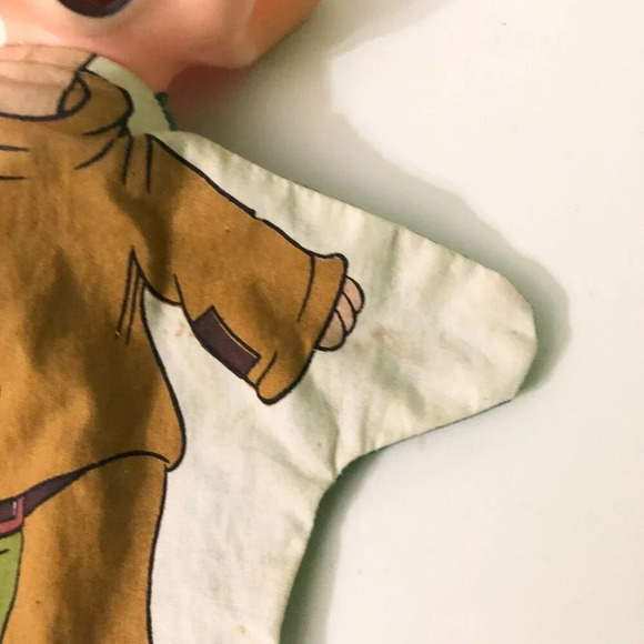 Vintage Walt Disney Productions Dopey Snow White Dwarfs Hand Puppet Japan Flaws - Picture 8 of 16